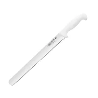 Cuchillo para Rebanar de Sierra de 12 Pulgadas de Mango de Color Blanco CUTLERY PRO KB-2266-300S-WH101-CP-CP