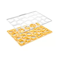 Cortador de Galletas de Plastico de 24 Cavidades TIPS ZNP-139 2