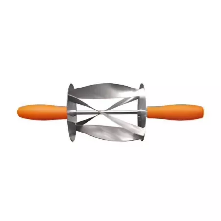 Cortador Croissant Sencillo con Mango de Color Naranja CUTLERY PRO TCC-S05-18/20-OR103-CP-CP