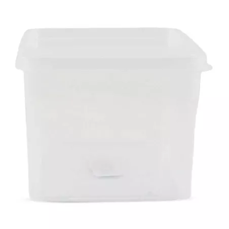 Contenedor Hermetico de Polipropileno para 0.8 Litros de 11.8 x 11.8 x 9.2 Centimetros  MASTER CHEF 803(A-5)