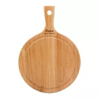 Tabla de Madera para Servir Pizza de 40 x 30 x 2 Centimetros TIPS FSC-027-6