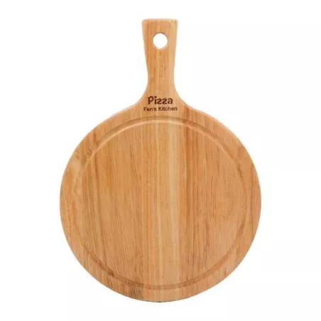 Tabla de Madera para Servir Pizza de 40 x 30 x 2 Centimetros TIPS FSC-027-6