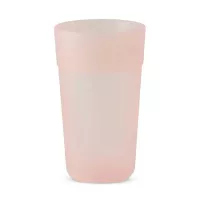 Vaso Tumbler de Polipropileno Rosado de 350 Mililitros MASTER CHEF F0350RPP