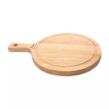 Tabla de Madera para Servir Pizza de 40 x 30 x 2 Centimetros TIPS FSC-027-6