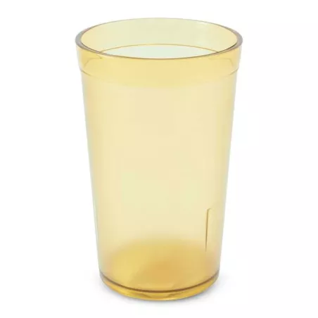 Vaso Tumbler de Policarbonato de 470 Mililitros Color Ambar MASTER CHEF F0500CPC