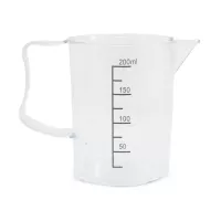 Taza para Medir de Policarbonato Tansparente de 200 Mililitros MASTER CHEF PC3002