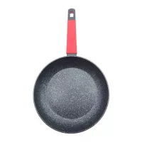 Sarten Redondo de Acero de 24 Centimetros TIPS WZG-012-3 2