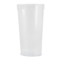 Vaso Tumbler de Policarbonato Transparente de 500 Mililitros MASTER CHEF F0500TPC