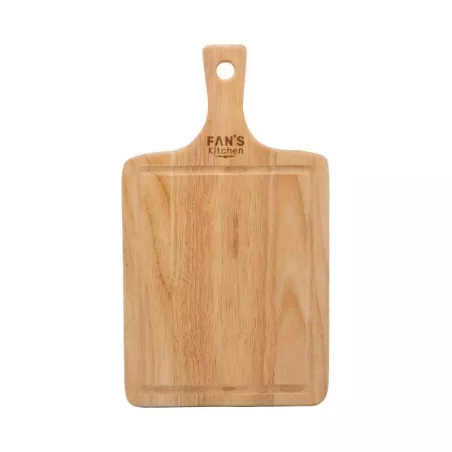 Tabla de Madera Cuadrada para Servir Pizza de 30 x 15 x 2 Centimetros TIPS FSC-030-1