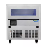 Maquina de Hielo Undercounter de 110V de 100 Libras QUANTUM PRO UC-101B