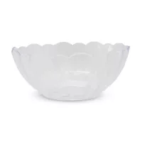 Bowl Redondo de Flor Transparente de Policarbonato de 13 Centimetros MASTER CHEF SL0005