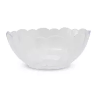 Bowl Redondo de Flor Transparente de Policarbonato de 15 Centimetros MASTER CHEF SL0006