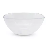 Bowl Cuadrado Transparente de Policarbonato de 14 Centimetros MASTER CHEF SL0002