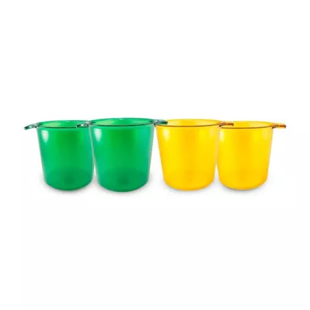 Hielera Pequena con Manijas de Poliestireno Verde para 6 Litros MASTER CHEF IB01V