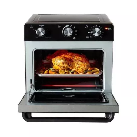 Horno Tostador + Freidora de Aire de 22 Litros Negra OSTER TSSTTVMAF1NS