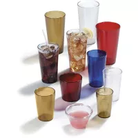 Vaso Tumbler San de 16 Onzas, Color Rojo  CARLISLE 521610 2