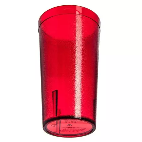 Vaso Tumbler San de 16 Onzas, Color Rojo  CARLISLE 521610