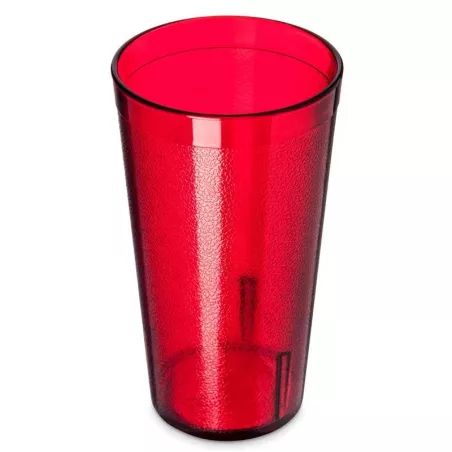 Vaso Tumbler San de 16 Onzas, Color Rojo  CARLISLE 521610