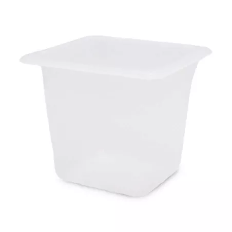 Bandeja Transparente de Polipropileno de 1/6 x 6 Pulgadas MASTER CHEF 2166P