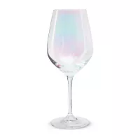 Copa de Vino Blanco de Vidrio de 625 Mililitros de Color Tornasol VETRO DHD-009TR/HJ