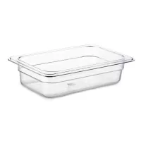 Bandeja Transparente de Policarbonato de 1/4 x 2.5 Pulgadas MASTER CHEF 2142