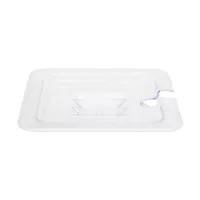 Tapa para Bandeja con HuecoTransparente de Policarbonato de 1/6 Pulgadas MASTER CHEF LN005