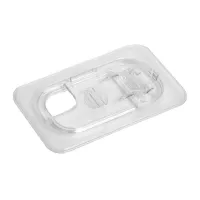 Tapa para Bandeja Plegable Transparente de Policarbonato de 1/9 Pulgadas MASTER CHEF OC006