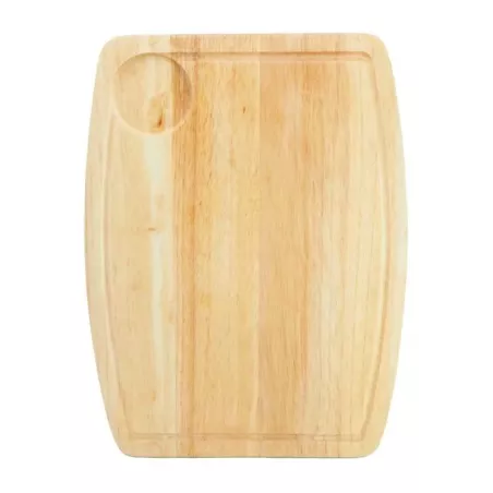 Tabla de Picar de Madera 40 x 30 Centimetros Claro TIPS STC-024