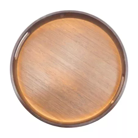 Azafate Redondo de Madera 35 Centimetros TIPS STC-028