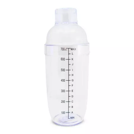 Coctelera de Policarbonato Transparente de 700 Mililitros MASTER CHEF B1007