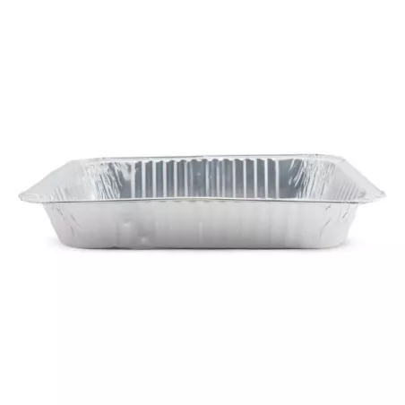 Bandeja de Aluminio Desechable de 53 x 32 x 8 Centimetros - Unidad- TIPS AFT01-09/HJ