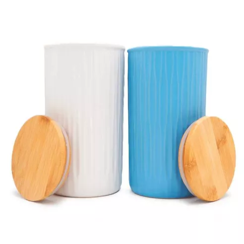 Recipiente Redondo de Ceramica de 18 Centimetros de Colores Surtidos TIPS CXR-003