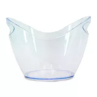 Hielera Transparente de Poliestireno de 12 Litros MASTER CHEF YB012
