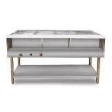 Bano Maria Electrico con 4 Fosas de 60 x 32 x 32 Pulgadas de 110V QUANTUM PRO BM-4