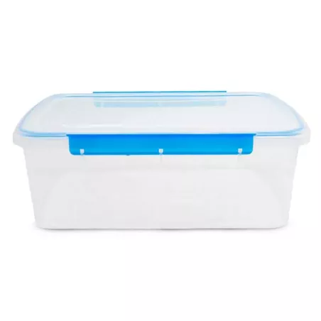 Contenedor Hermetico Transparente de Polipropileno de 32 x 22 x 11 Centimetros para 5 Litros MASTER CHEF 503(803)