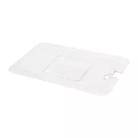 Tapa para Bandeja con Hueco Transparente de Policarbonato de 1/4 Pulgadas MASTER CHEF LN004