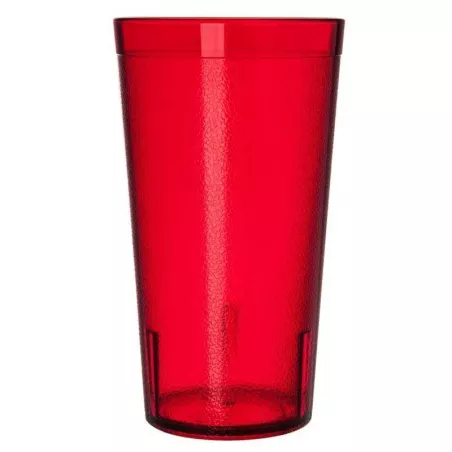 Vaso Tumbler San de 16 Onzas, Color Rojo  CARLISLE 521610
