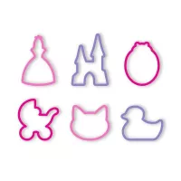 Cortador con Disenos para Nina, Set de 6 Unidades TESCOMA 630920