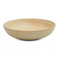 Bowl de Ceramica Redondo de 14.5 x 5.5 Centimetros de Color Bronce RUSTIC 22426-BZ