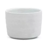 Ramekin de Ceramica Redondo de 8.5 Centimetros de Color Blanco RUSTIC 20590