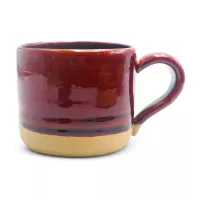 Taza de Ceramica Color Cobre de 400 Mililitros RUSTIC 20712-C