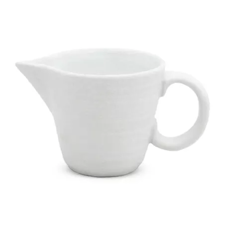 Cremera de Ceramica Blanca de 300 Mililitros RUSTIC 20571