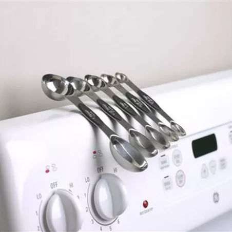 Cucharas Magneticas de Medir de  Acero Inoxidable, Set de 5 Unidades PROGRESSIVE GT-3469