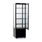 Vitrina Refrigerada de 5 Niveles de 56 x 52 x 171 Centimetros de Color Negro QUANTUM PRO VRD-235
