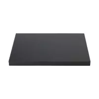 Base de Ceramica Rectangular de 32.5 x 26.5 x 1.5 Centimetros de Colo Negro MASTER CHEF RE-325BL