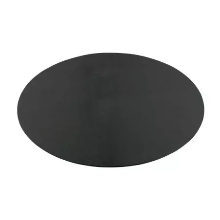 Base Exhibidora de Piedra Pizarra Redonda de 30 Centimetros de Color Negro MASTER CHEF RS-30