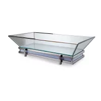 Bandeja de Hielo de Policarbonato de 110 Voltios de 120 x 60 x 30 Centimetros MASTER CHEF 2037