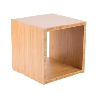 Base Exhibidora de Madera de 20 x 20 x 20 Centimetros MASTER CHEF 6103-1