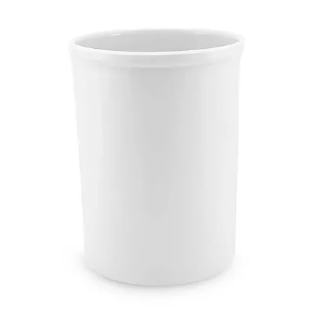 Contenedor de Melamina Redondo de 2000 Mililitros de 13 x 17 Centimetros de Color Blanco MASTER CHEF 1387-20