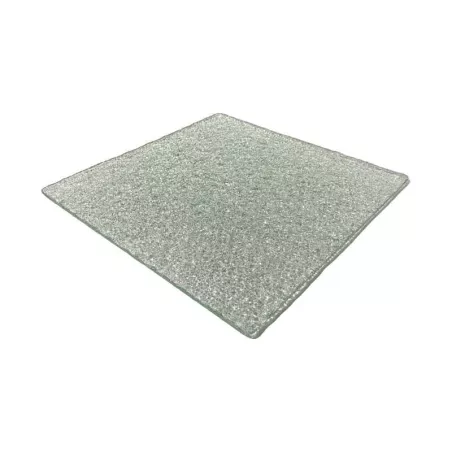 Base Exhibidora de Vidrio Fusion Cuadrada de Color Verde de 40 Centimetros MASTER CHEF VC-40CL